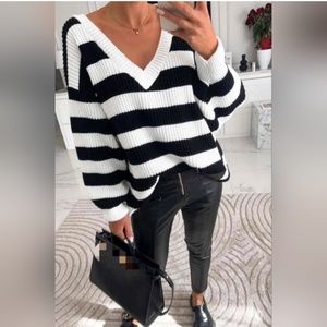 Made in Italy Boho Chic Sexy Knit Sweater